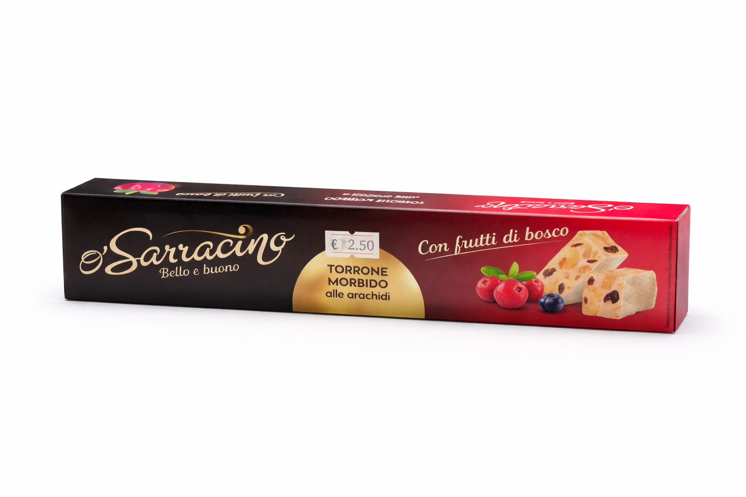 Torrone Arachidi e Frutti di Bosco