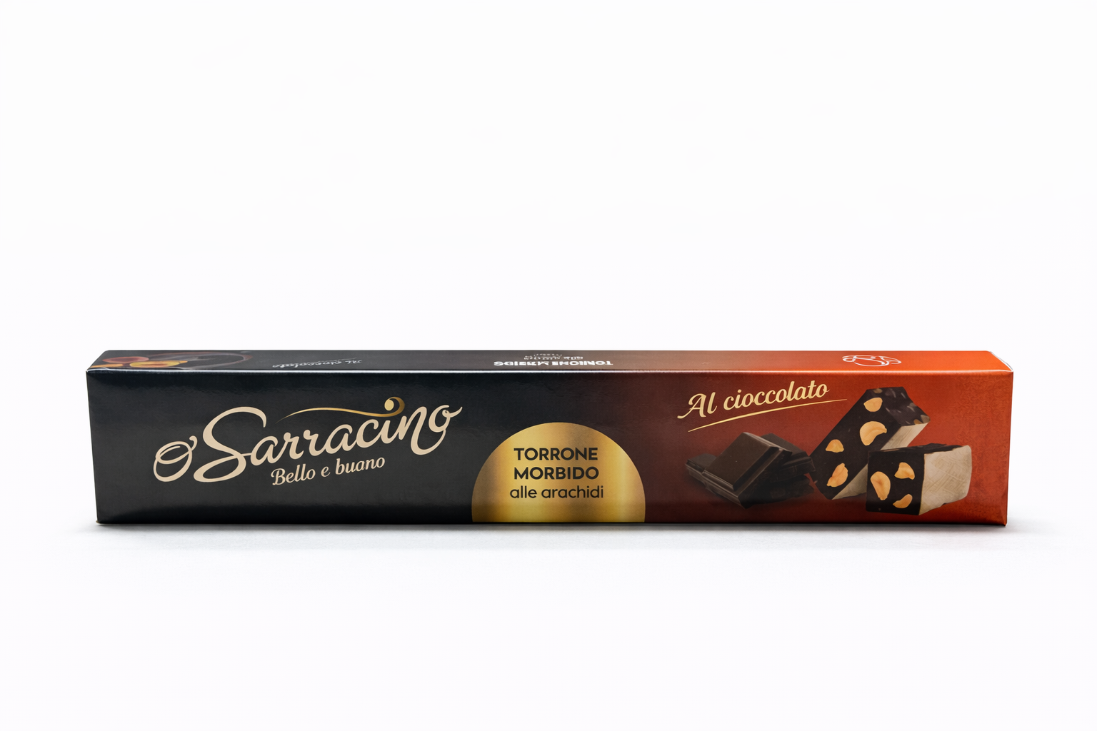 Torrone Mandorle e Cioccolato